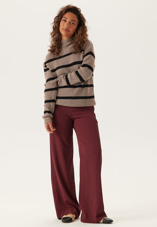 Viril Mockneck L/S Knit Rib Top