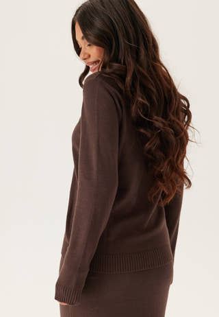 Viril O-neck L/S KNIT TOP