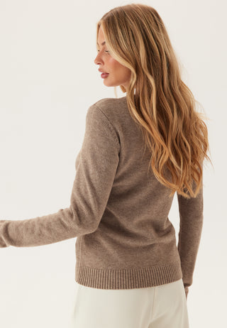 Viril O-neck L/S KNIT TOP