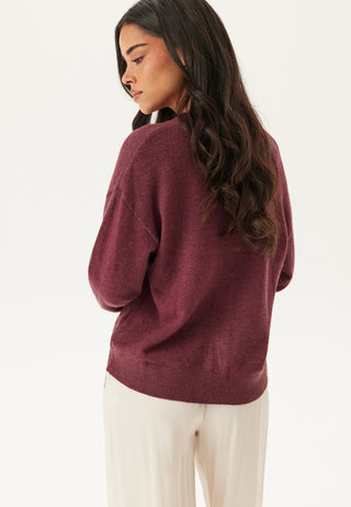 Viril V-neck Knit Cardigan