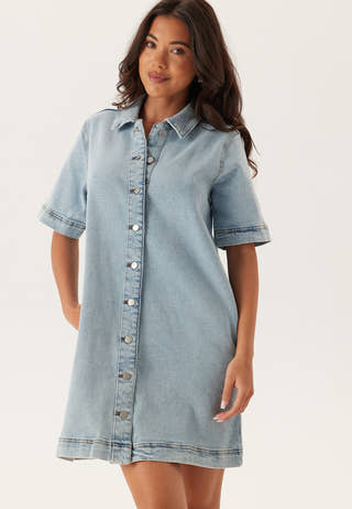 Visol 2/4 SLEEVE BUTTON DRESS