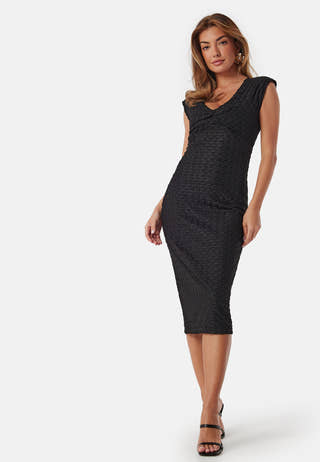 Visolira V-Neck cap sleeve dress