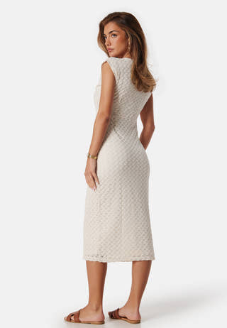 Visolira V-Neck cap sleeve dress
