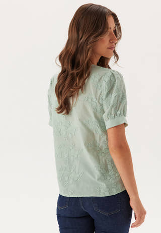 Visonja O-neck S/S TOP/LN TOP/