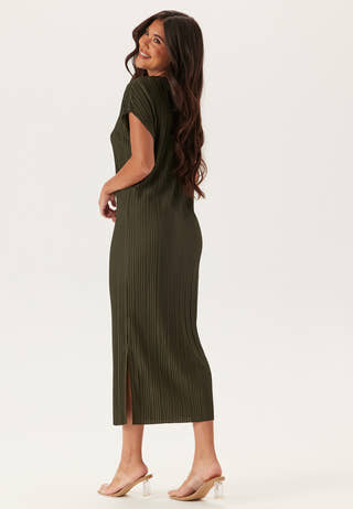Vitahlia O-neck C/S MIDI DRESS