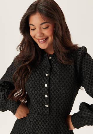 Vitaliama L/S JAQCUARD DRESS