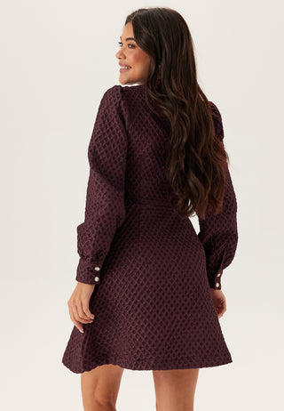 Vitaliama L/S JAQCUARD DRESS
