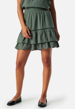 Vitovan flounce short skirt