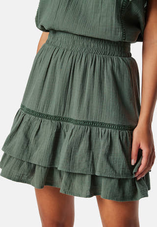 Vitovan flounce short skirt