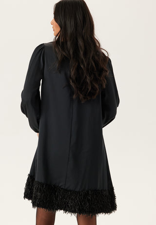 Viveer O-neck L/S SHORT DRESS