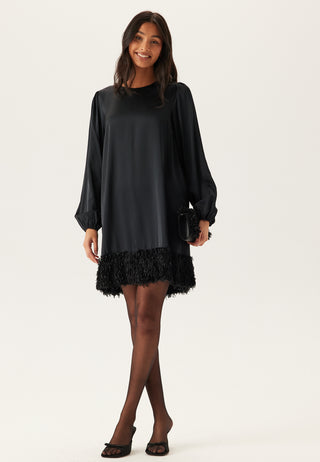 Viveer O-neck L/S SHORT DRESS