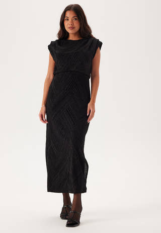 Vizoe O-neck S/L ANKLE DRESS A