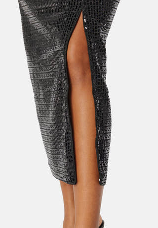 Darkness HW Midi Skirt