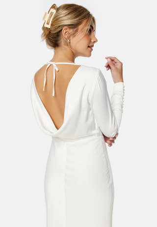 Dottea LS Drapeback Dress