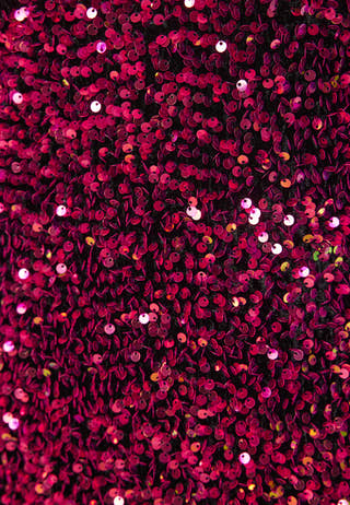 Pinko Sequin Velvet LS Midi Dres