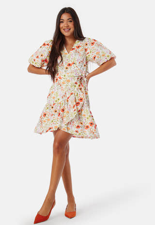 Yasfield 2/4 wrap dress