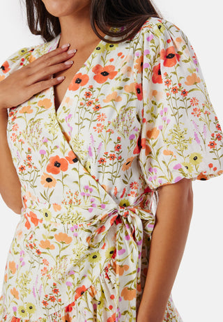 Yasfield 2/4 wrap dress