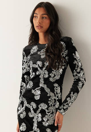 Yasflorana Ls Long Dress