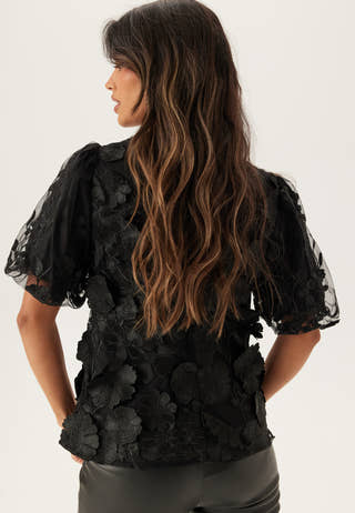 Yasflowering Ss V-neck Top