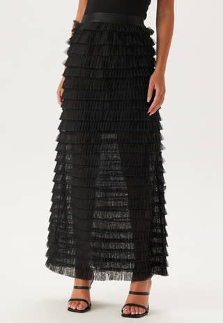 Yaskira Hw Tulle Long Skirt