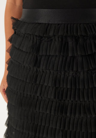 Yaskira Hw Tulle Long Skirt