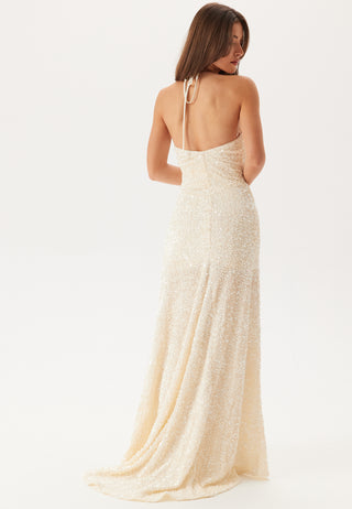 Yasmira Strap Train Dress