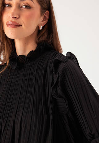 Yasphilina Ls High Neck Top S.